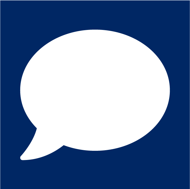 Speech bubble icon