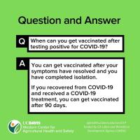 Vaccine after COVID-19 (English)