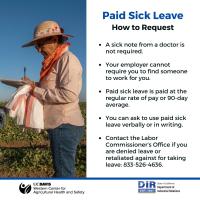 Explanation of paid sick leave eligibility